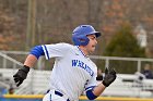 Baseball vs Nichols  Wheaton College Baseball vs Nichols College. - Photo By: KEITH NORDSTROM : Wheaton, baseball